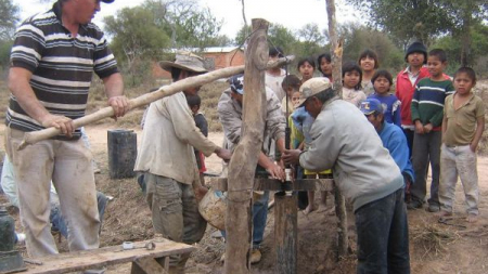 Construcción de 30 sistemas en comunidades indígenas del Chaco